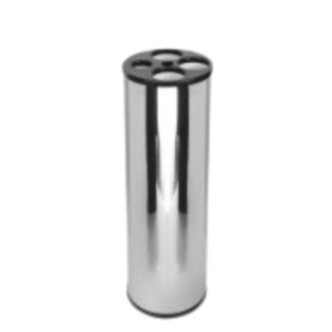 DISPENSADOR 4 TUBOS INOX (ÁGUA)