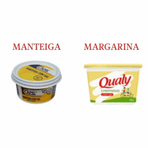 MARGARINA OU MANTEIGA