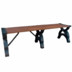 BANCO MADEIRA PLÁSTICA S/ ENCOSTO