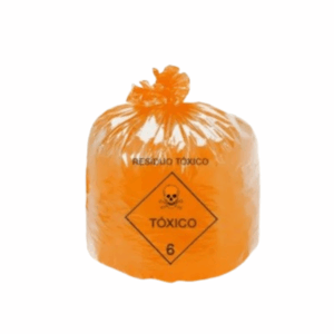 SACO TÓXICO LARANJA 105L