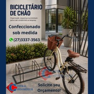 BICICLETÁRIO DE CHÃO